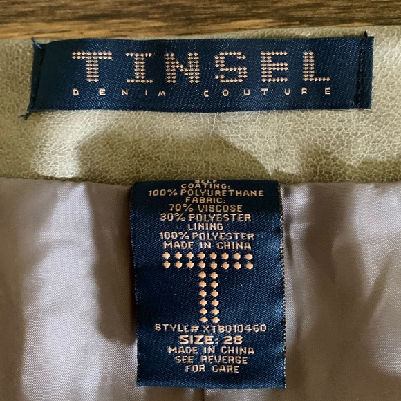 Faux leather biker skirt - Picture 6 of 6